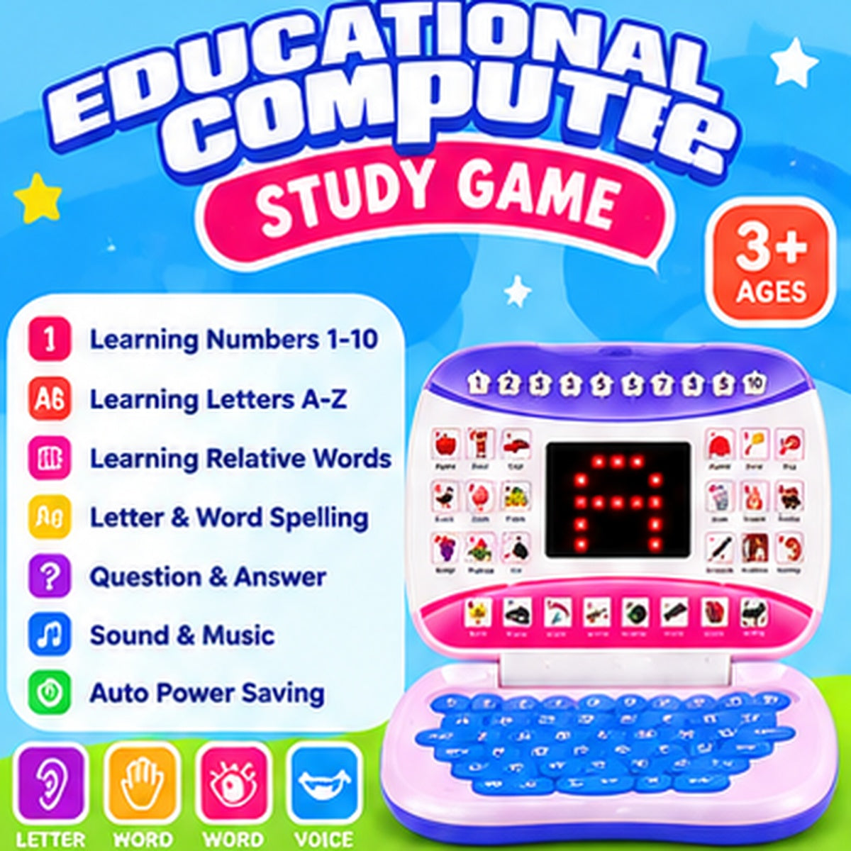Kids Educational Learning Computer