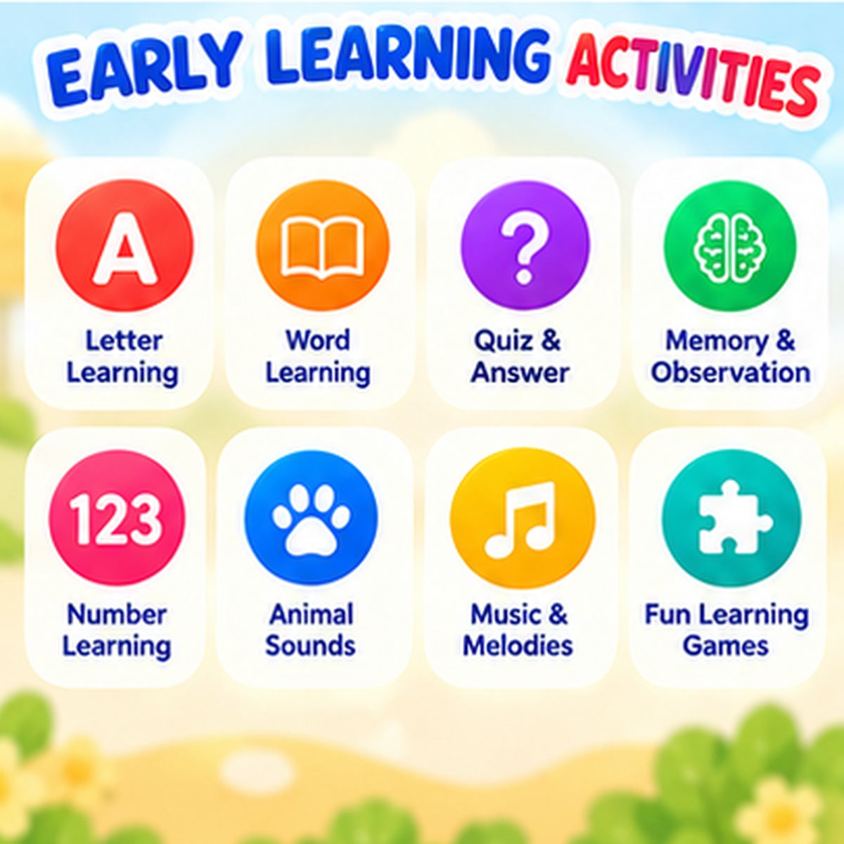 Kids Interactive Learning Computer