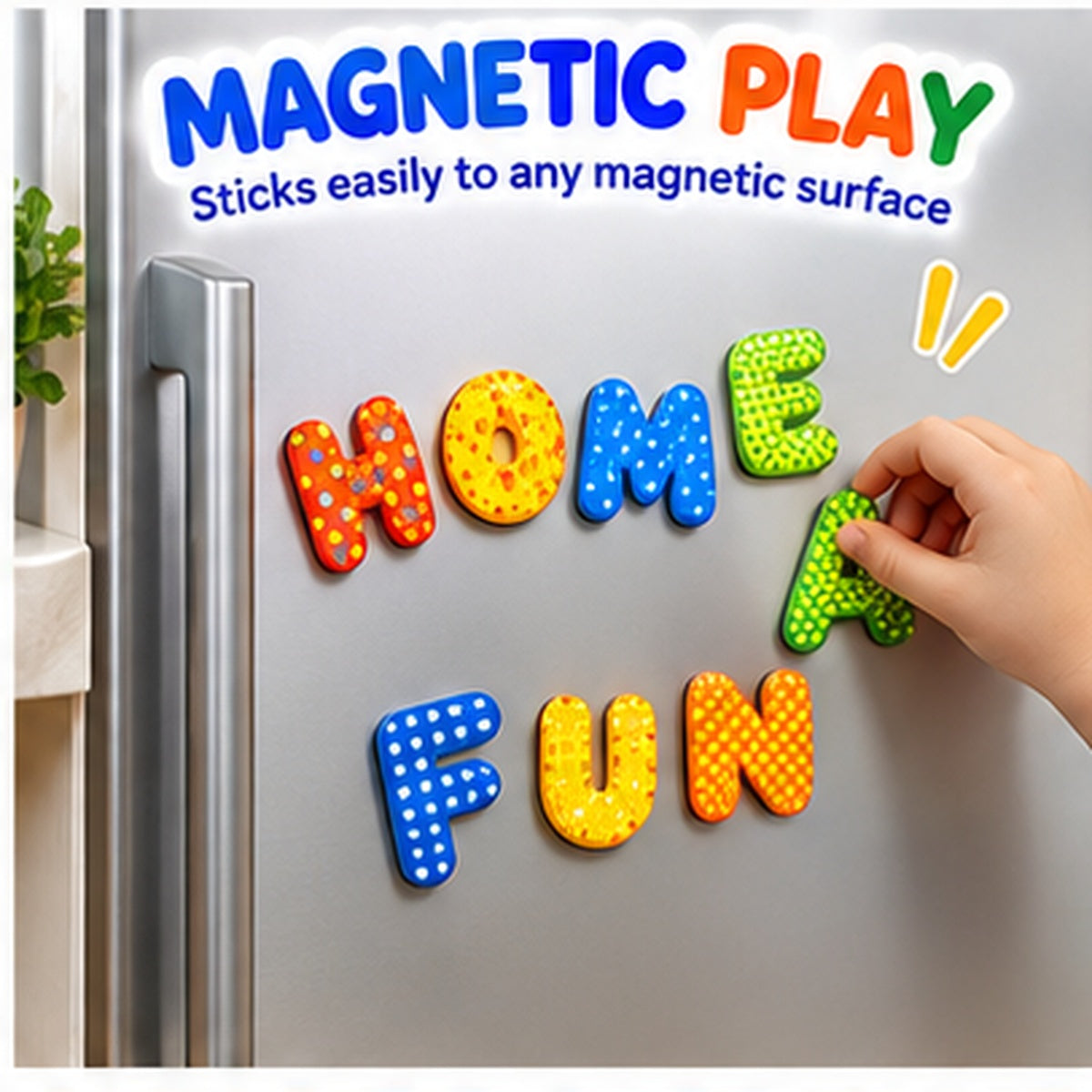 Fancy Magnetic Alphabet Chart