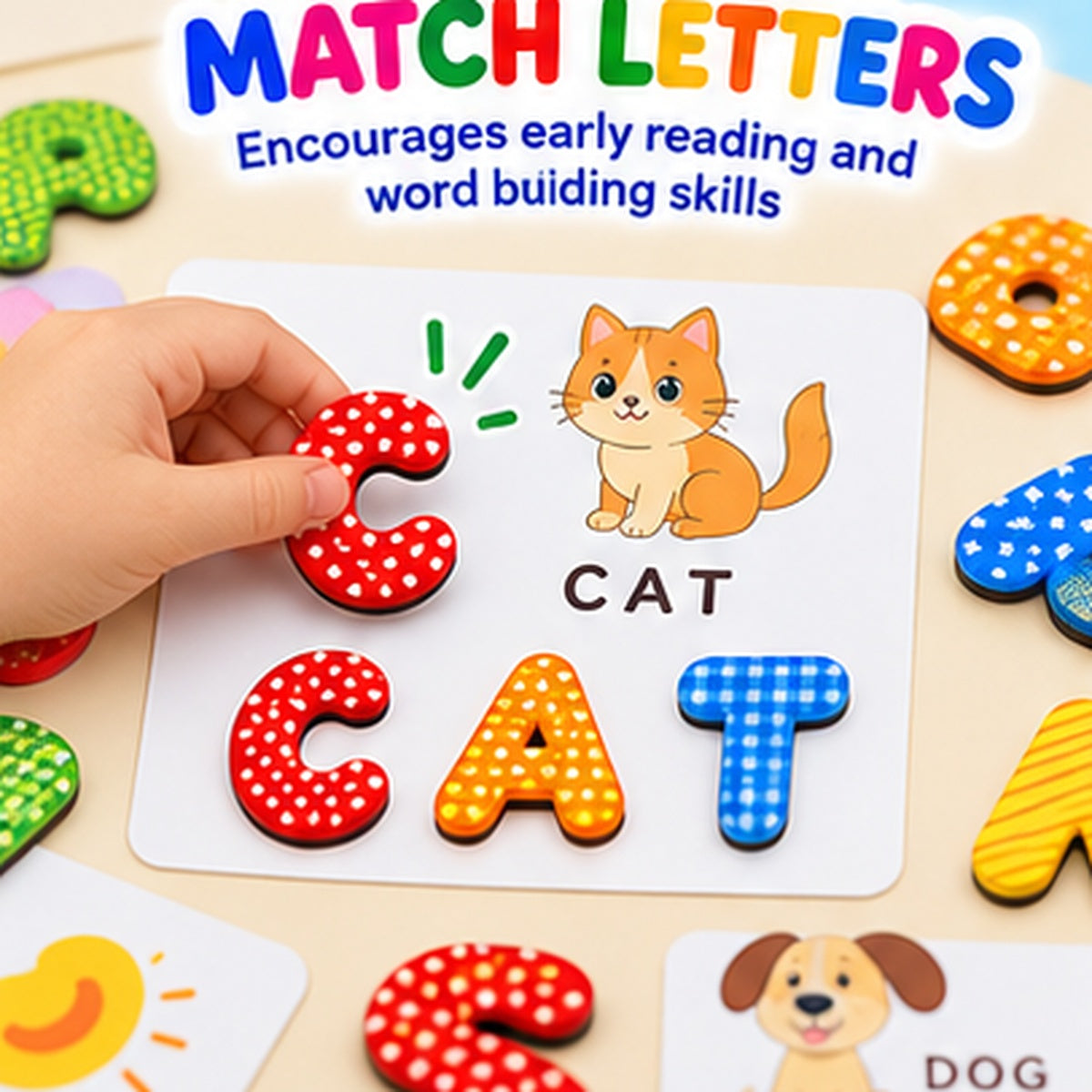 Fancy Magnetic Alphabet Chart