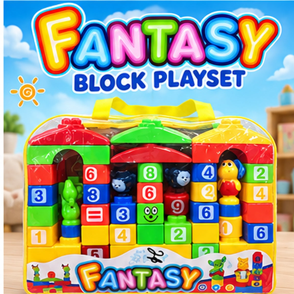 Fantasy Educational Building Blocks Set