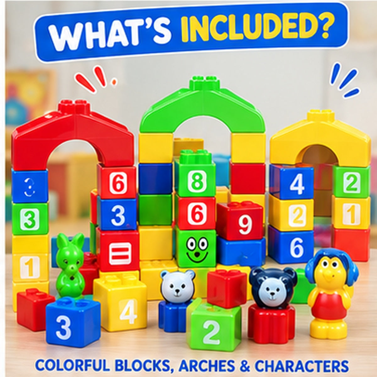 Fantasy Educational Building Blocks Set