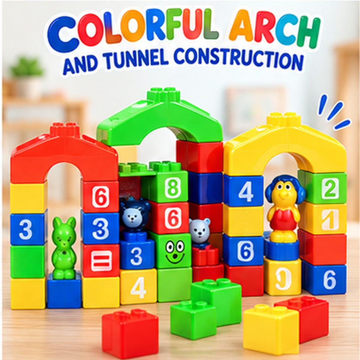 Fantasy Educational Building Blocks Set