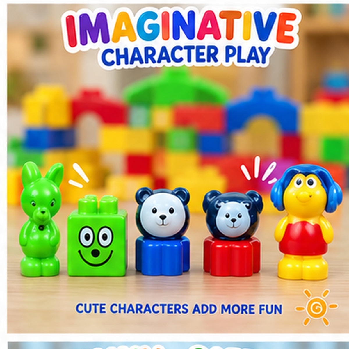 Fantasy Educational Building Blocks Set