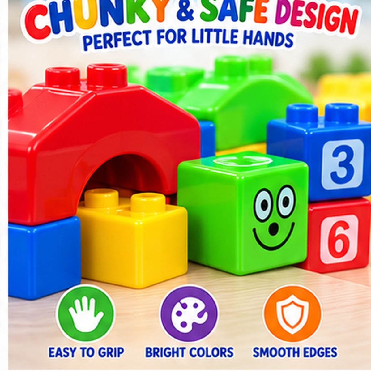 Fantasy Educational Building Blocks Set