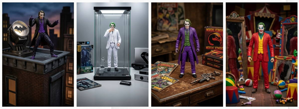 Villain Character Action Figure Set
