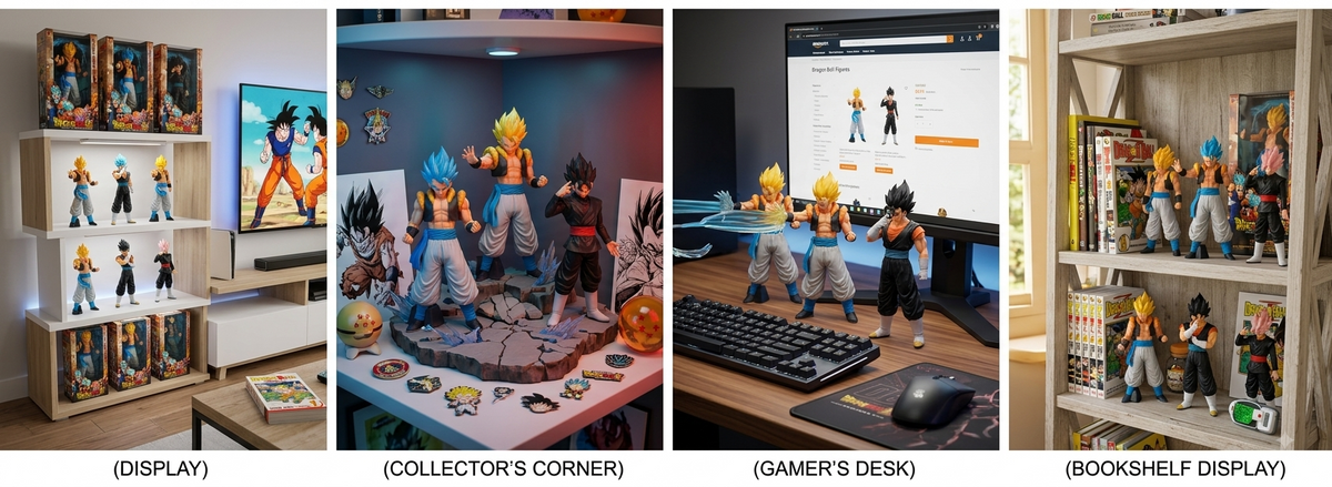 Anime Warrior Action Figure