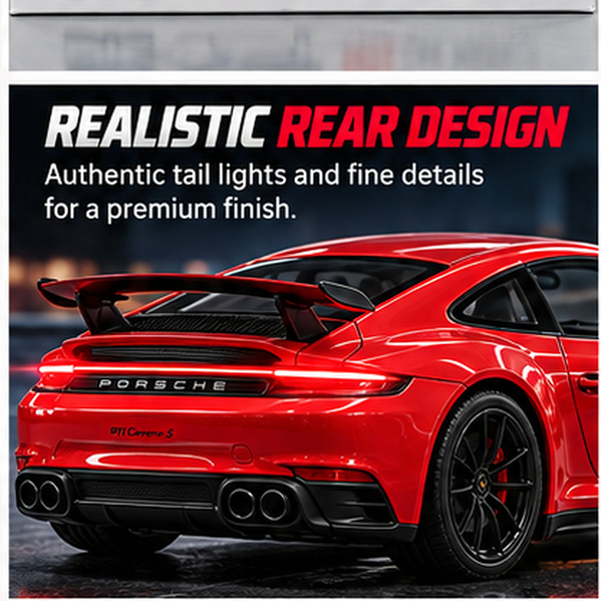1:22 Die-Cast Sports Car Model