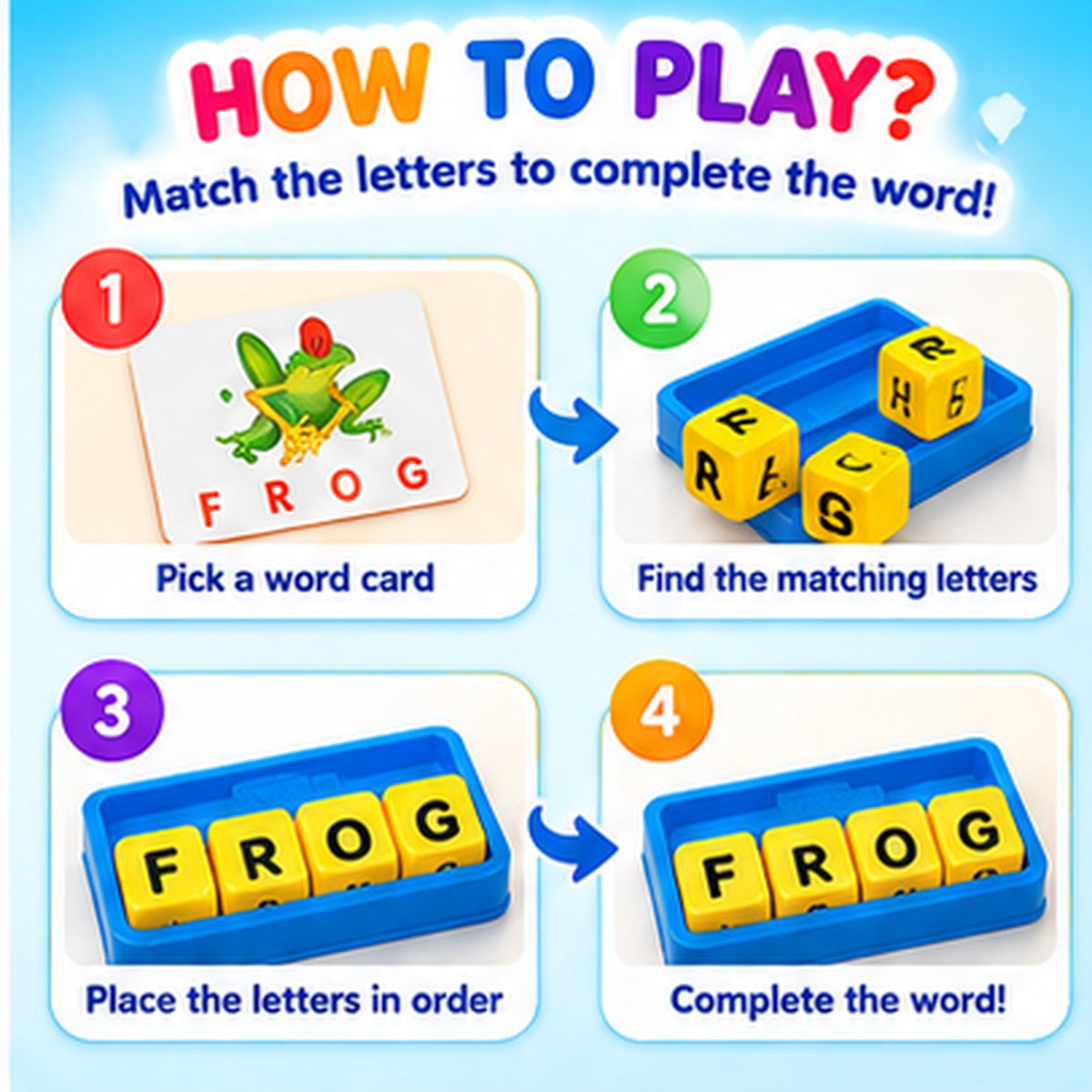 Preschool Matching Letter Game