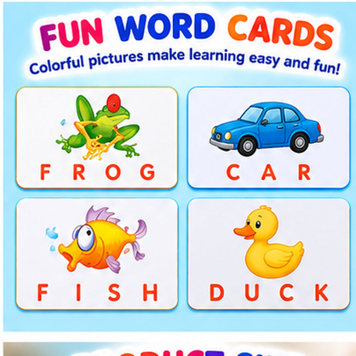 Preschool Matching Letter Game