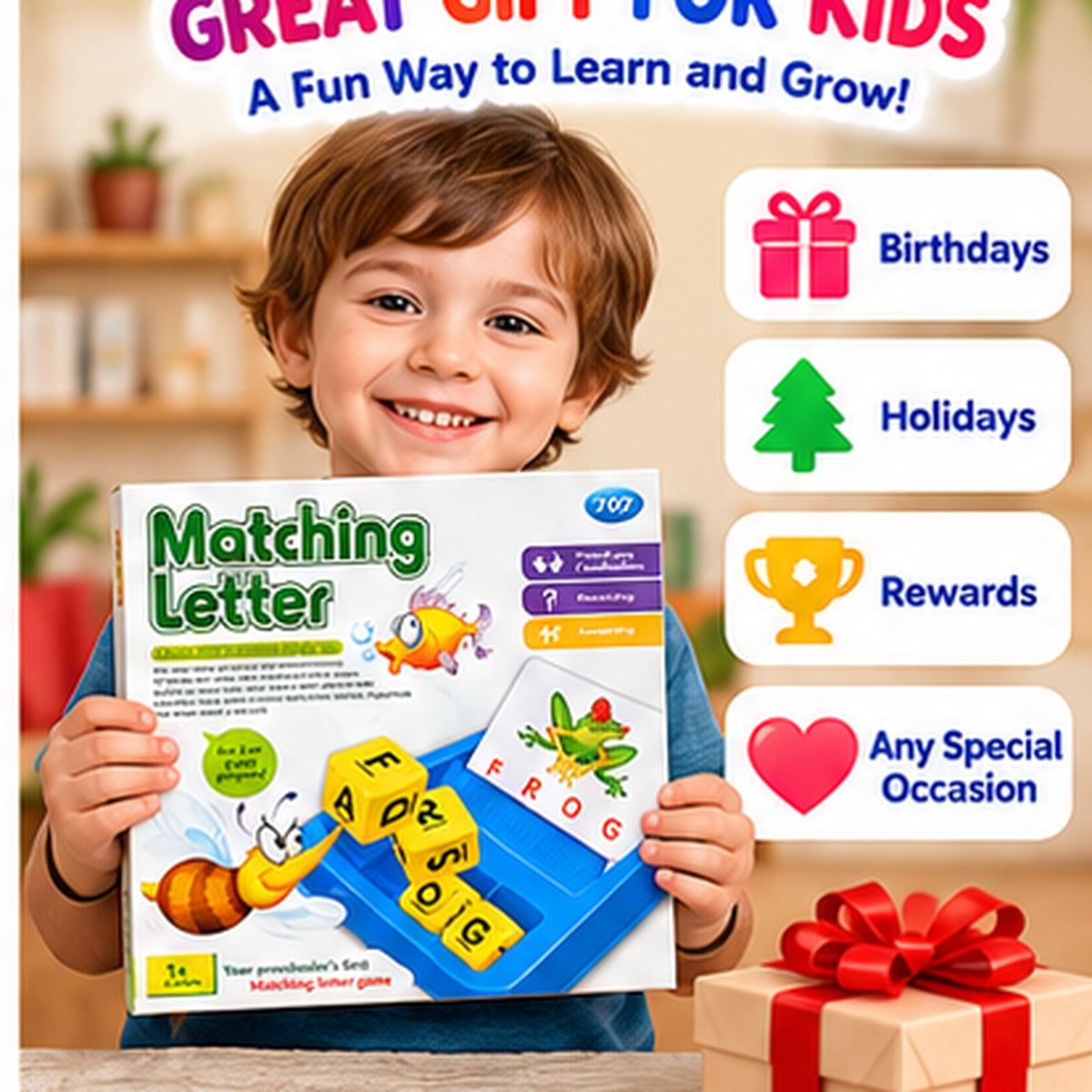 Preschool Matching Letter Game