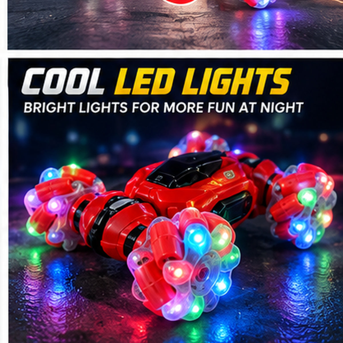 RC 2.4GHz Double-Sided 360° Stunt Car