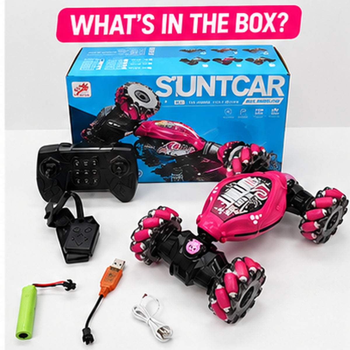 Remote Control 360° Stunt Car