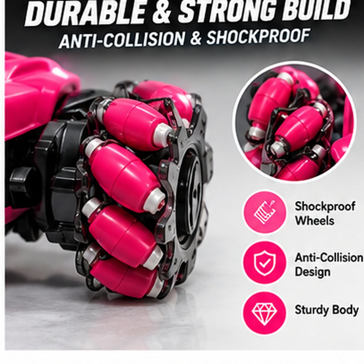 Remote Control 360° Stunt Car