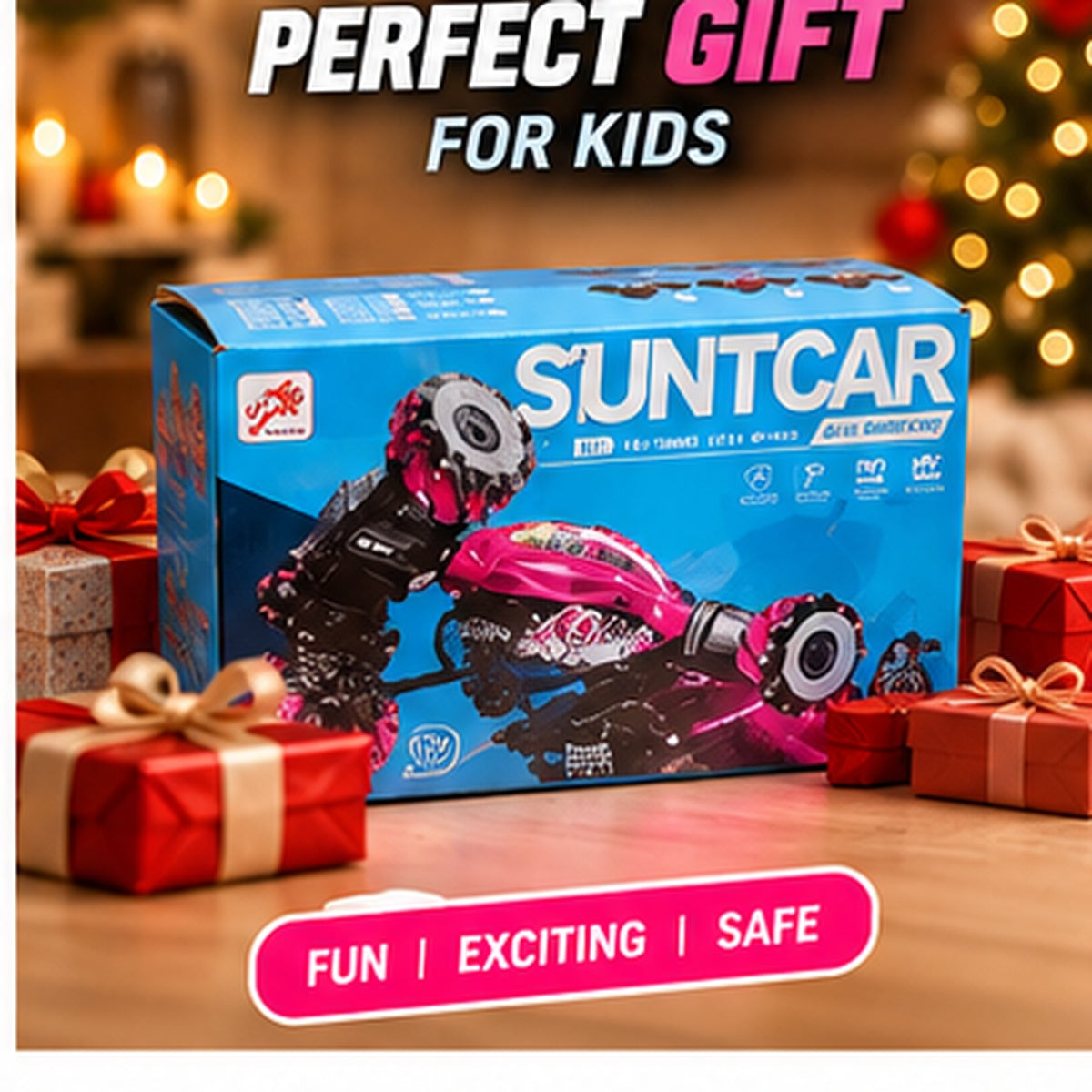 Remote Control 360° Stunt Car