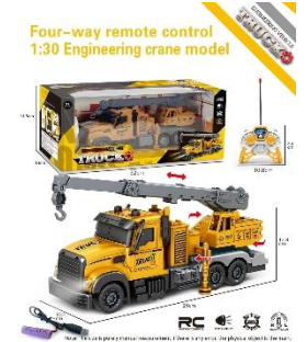 1:30 RC Crane Truck Toy