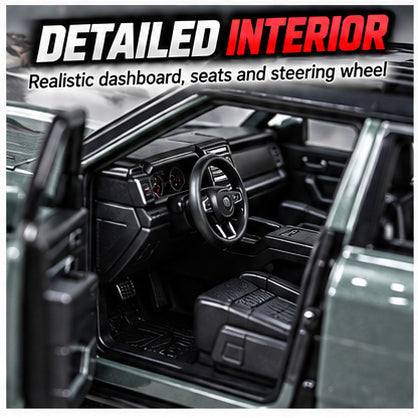 1:32 Die-Cast SUV Model Car with Lights & Sound