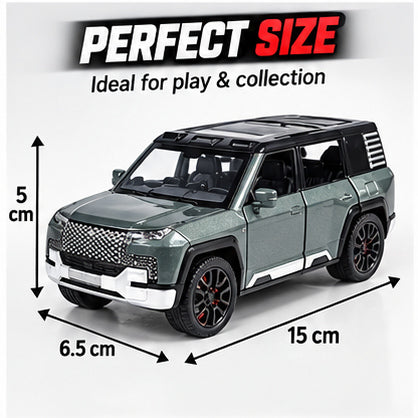 1:32 Die-Cast SUV Model Car with Lights & Sound