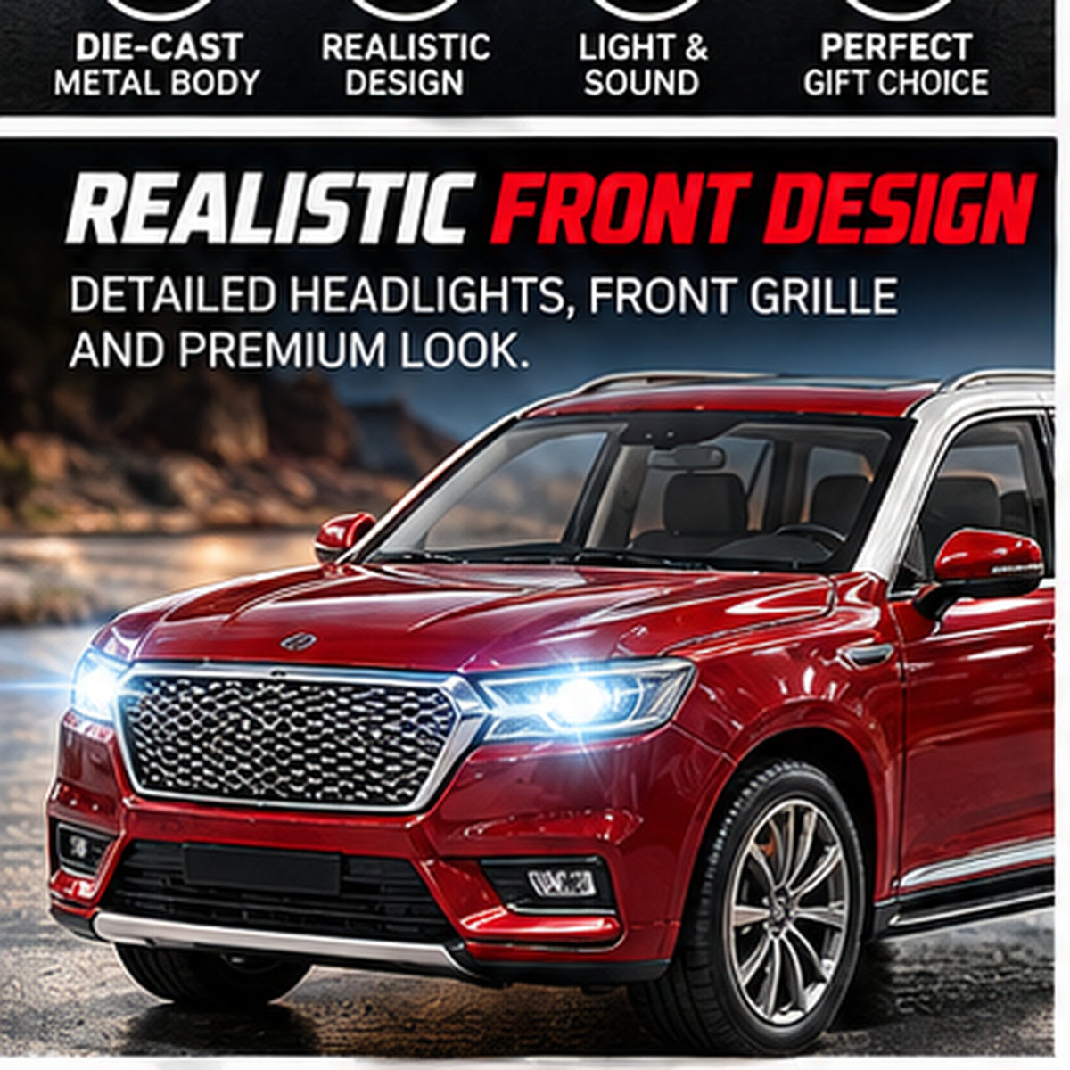 1:32 Die-Cast SUV Model Car
