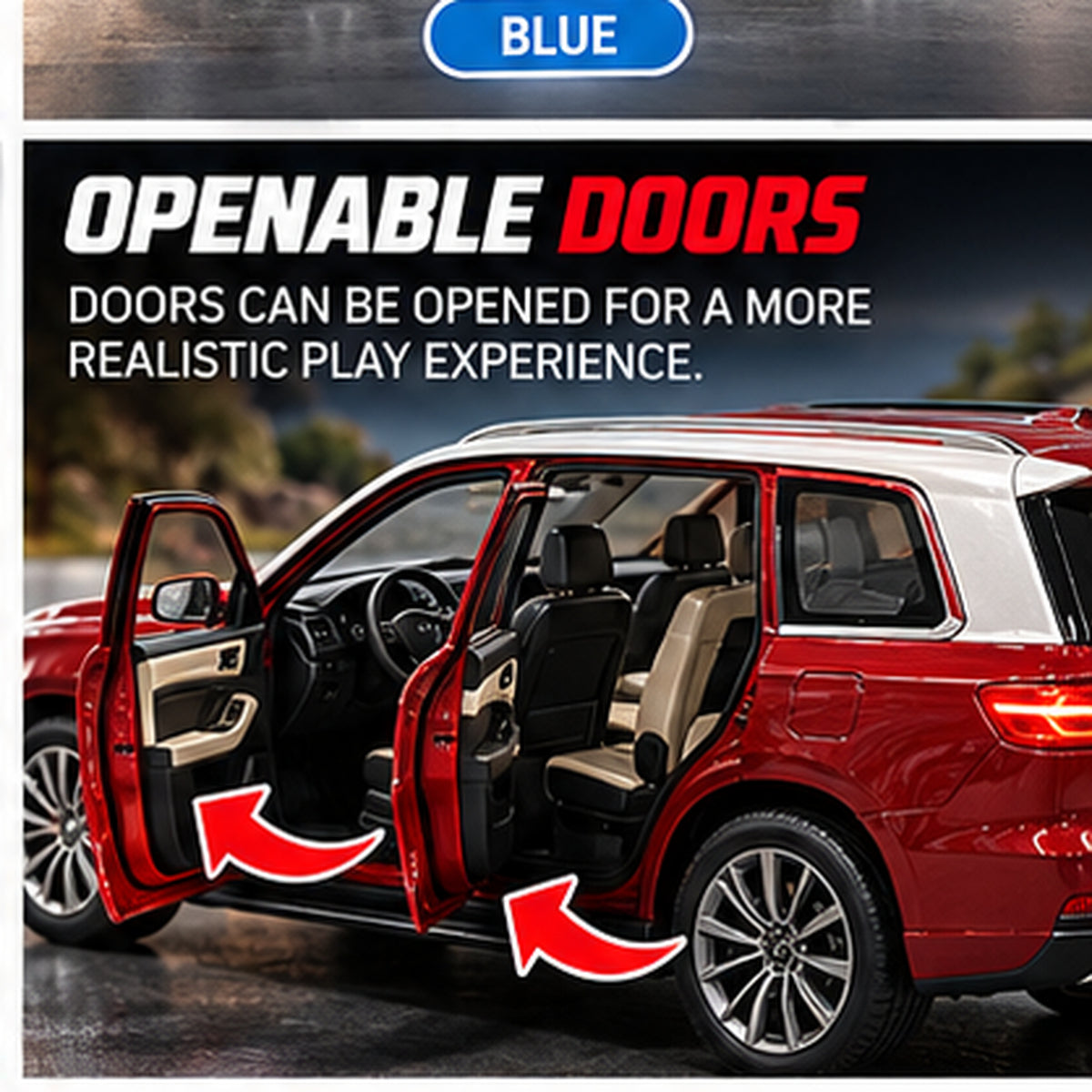 1:32 Die-Cast SUV Model Car