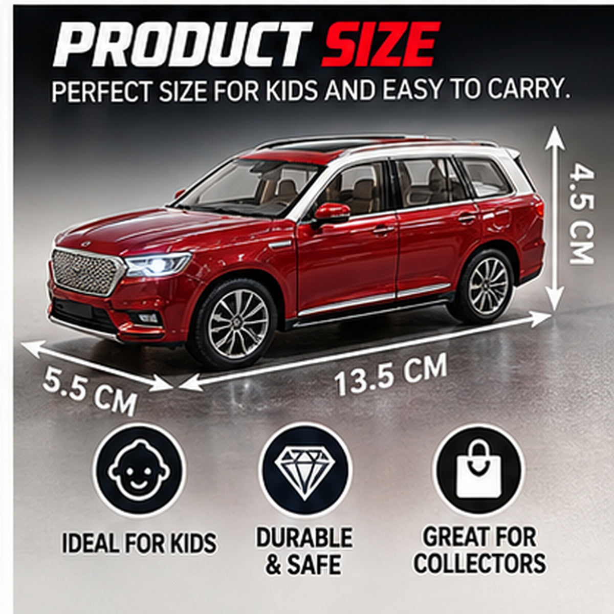 1:32 Die-Cast SUV Model Car
