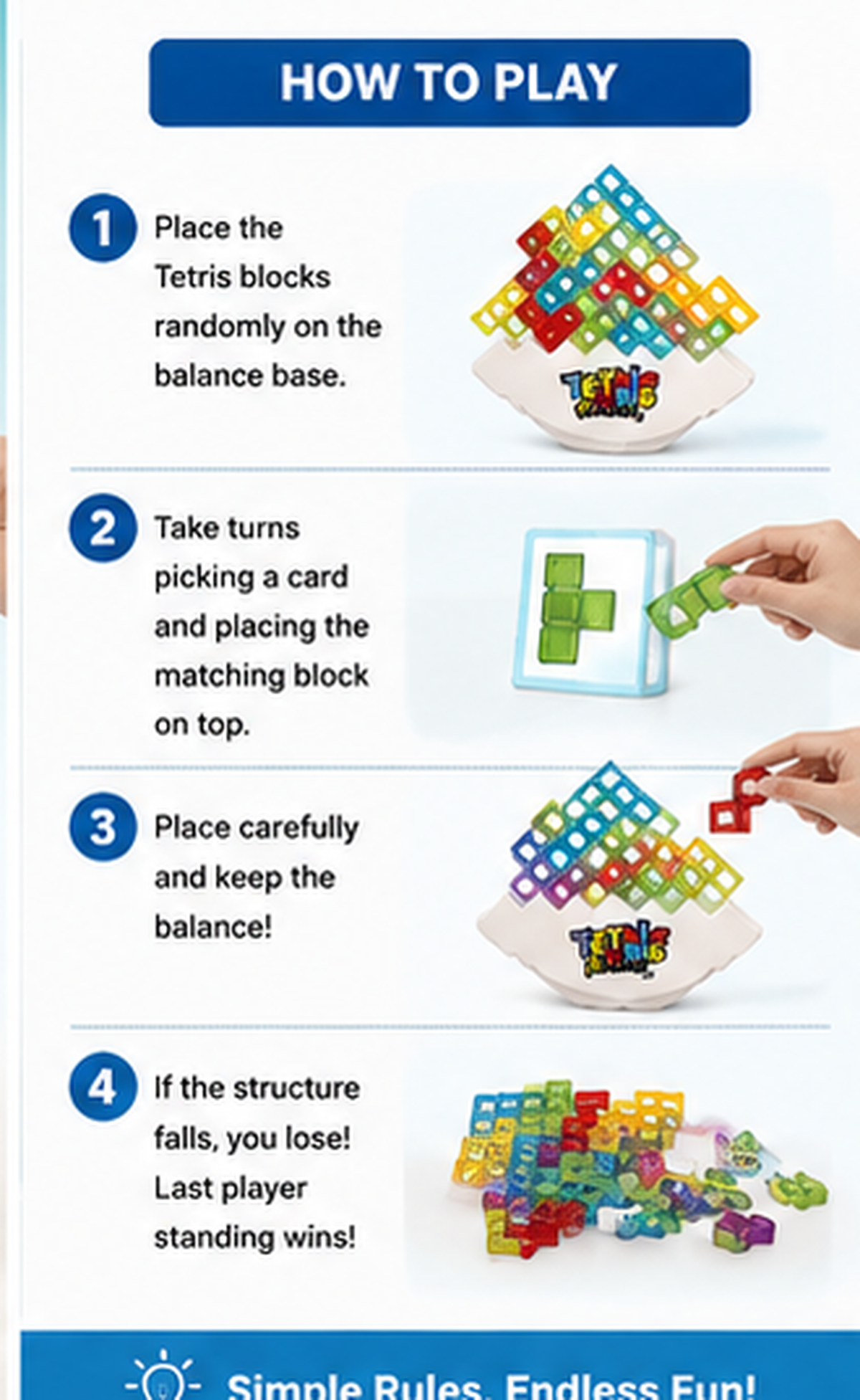 Balance Tetris Game