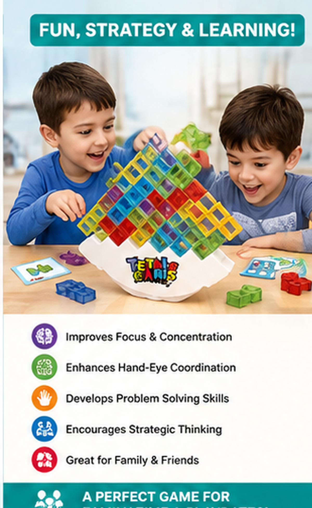 Balance Tetris Game