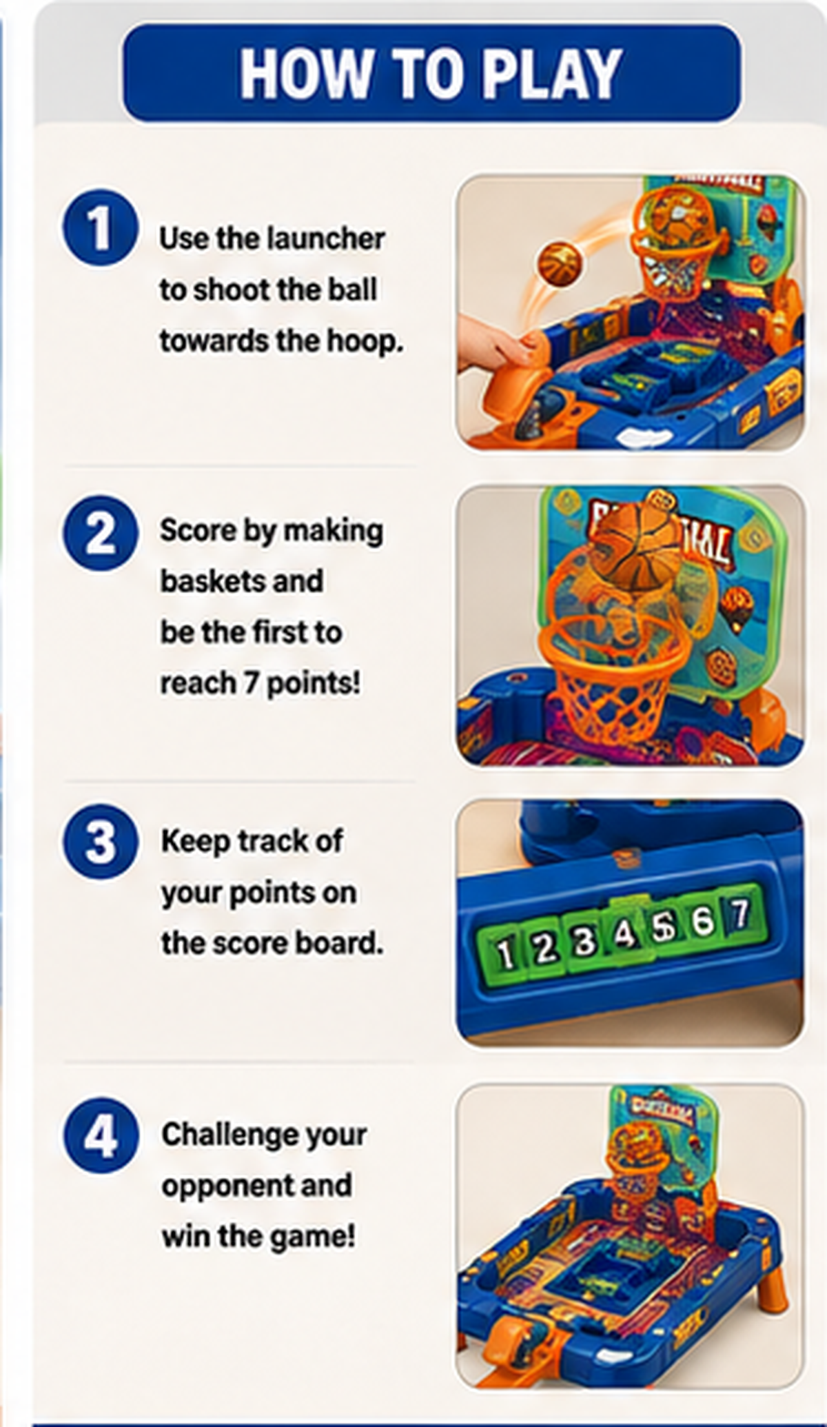 Basketball Board Game