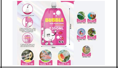 Bubble Liquid 350ml