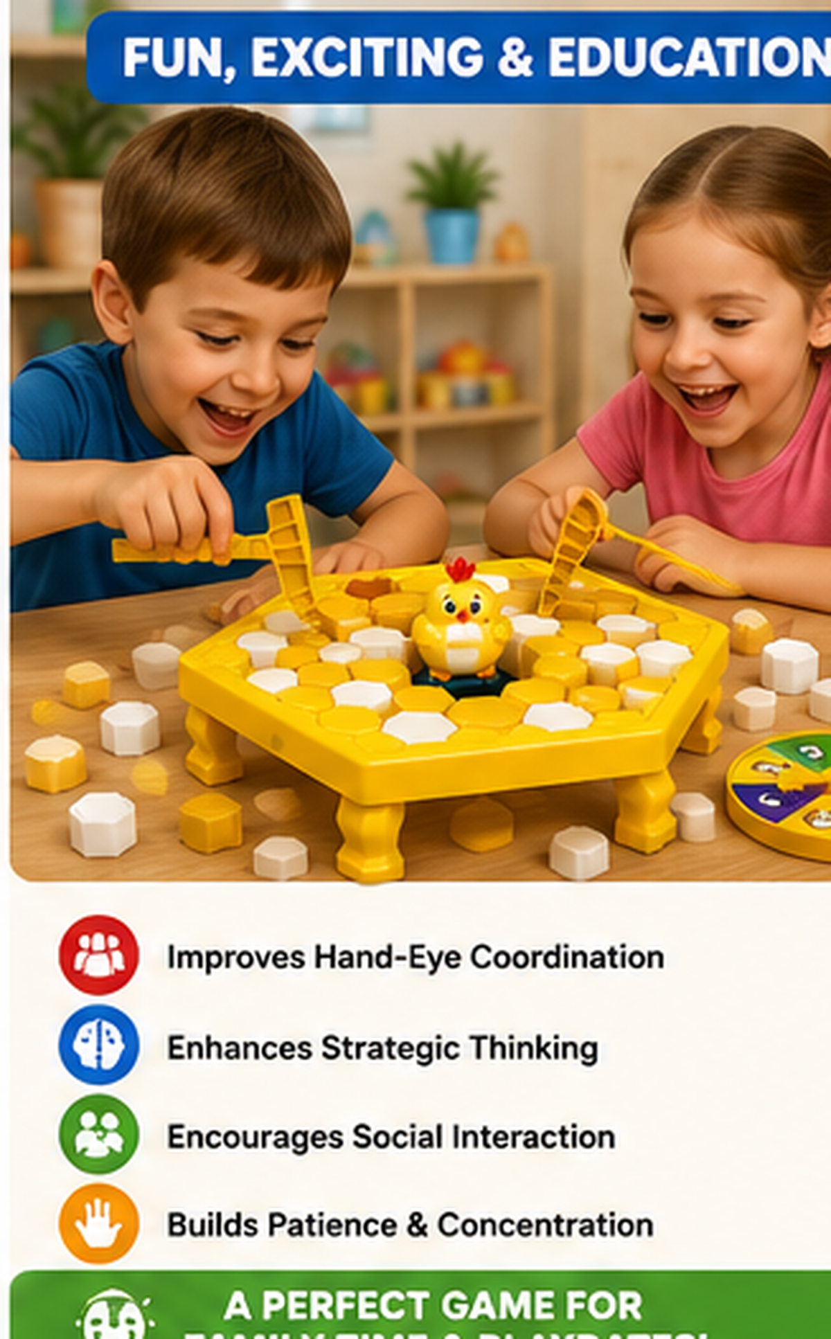 Chicken Icebreaker Adventure Board Game