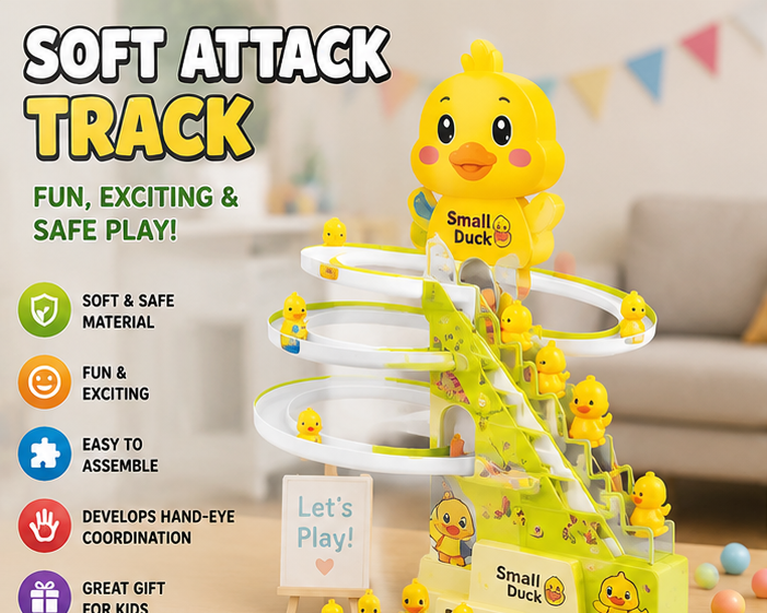 Cute Duck Slide Track