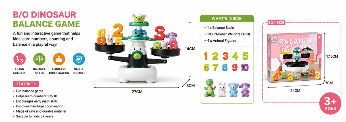 Dinosaur Balancing Game