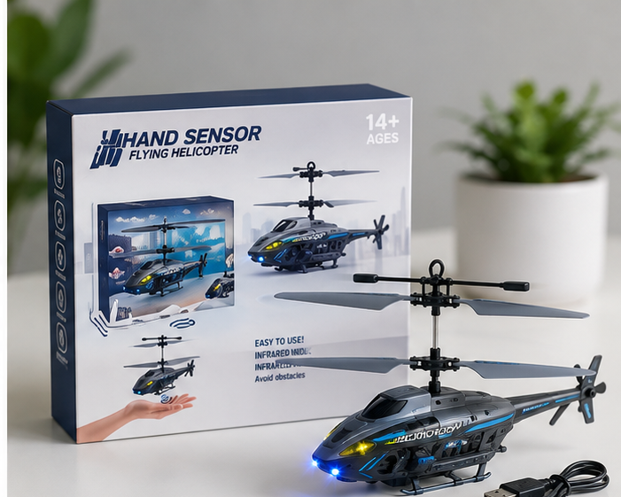 Hand Sensor Flying Helicopter
