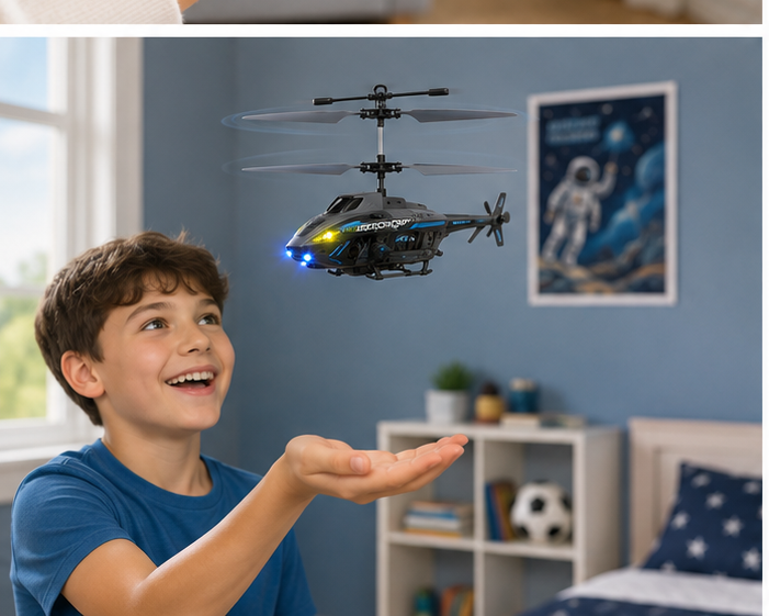 Hand Sensor Flying Helicopter