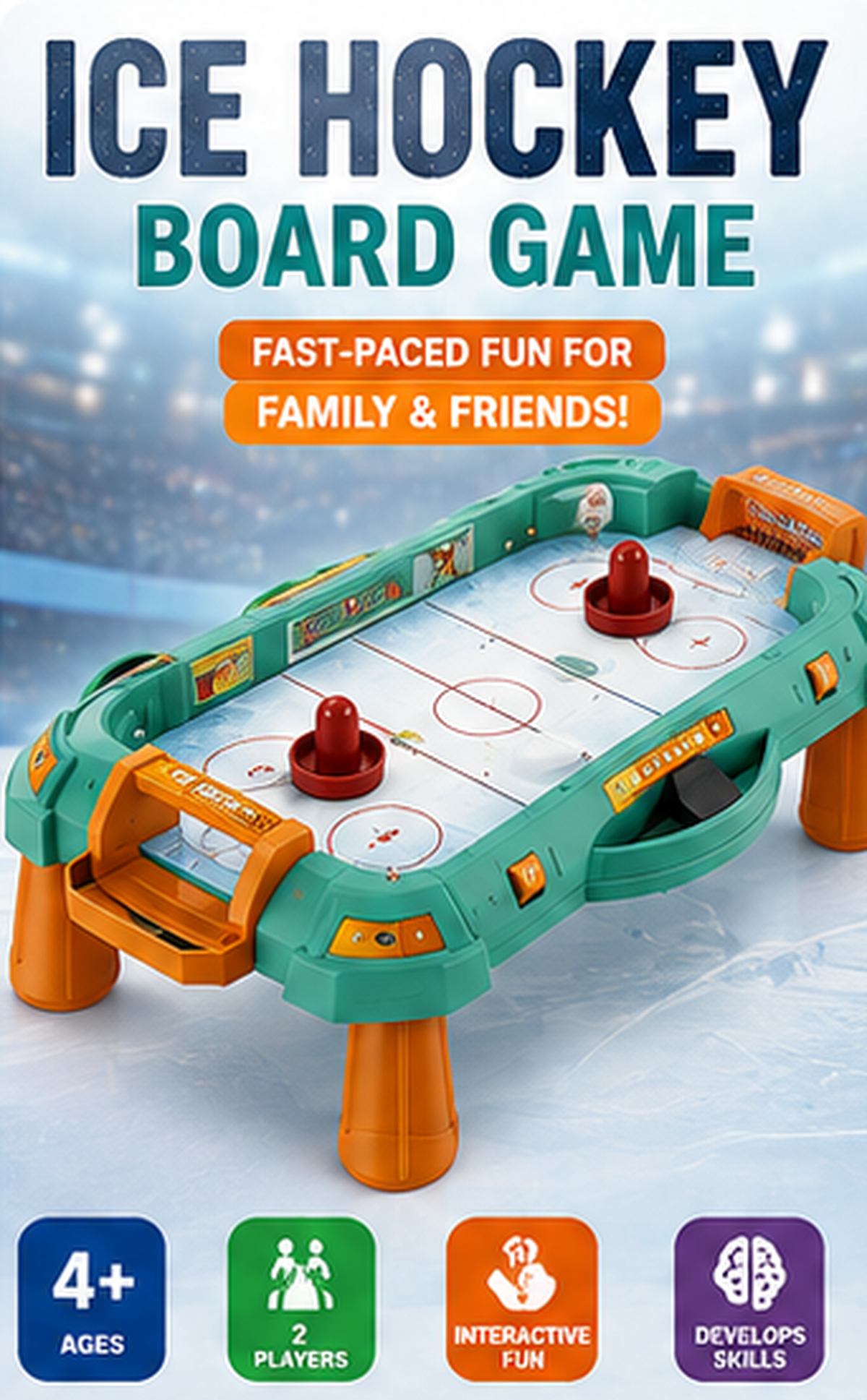 Ice Hockey Board Game