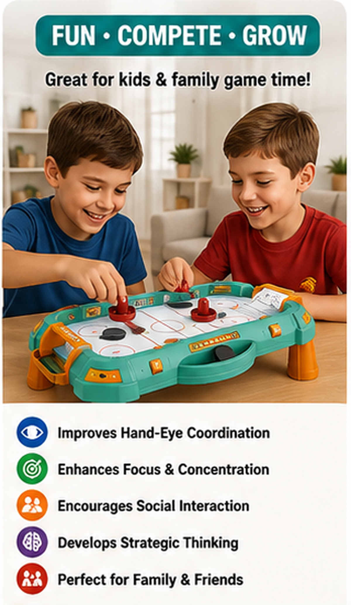 Ice Hockey Board Game