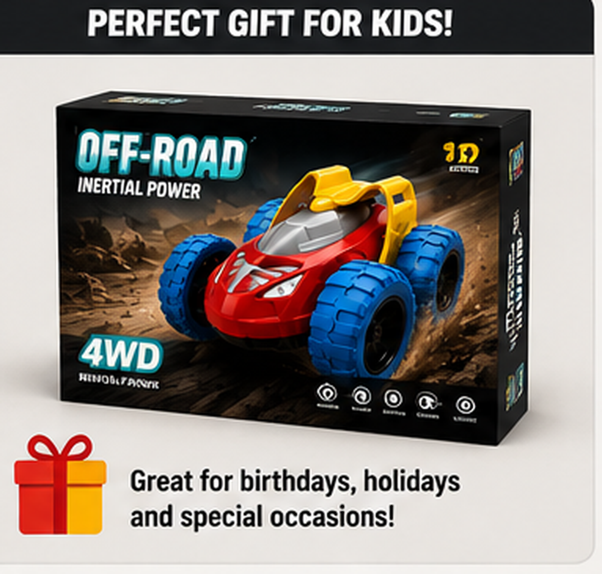 Inertial Off-Road Dinky Car