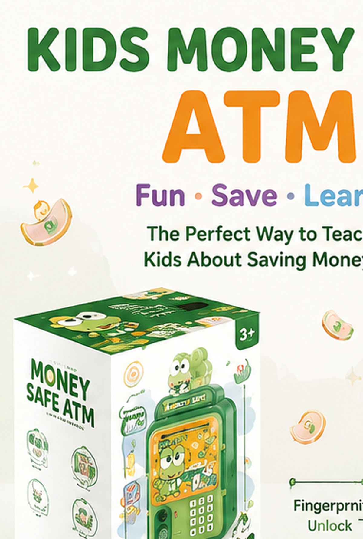 Kids Money Safe ATM