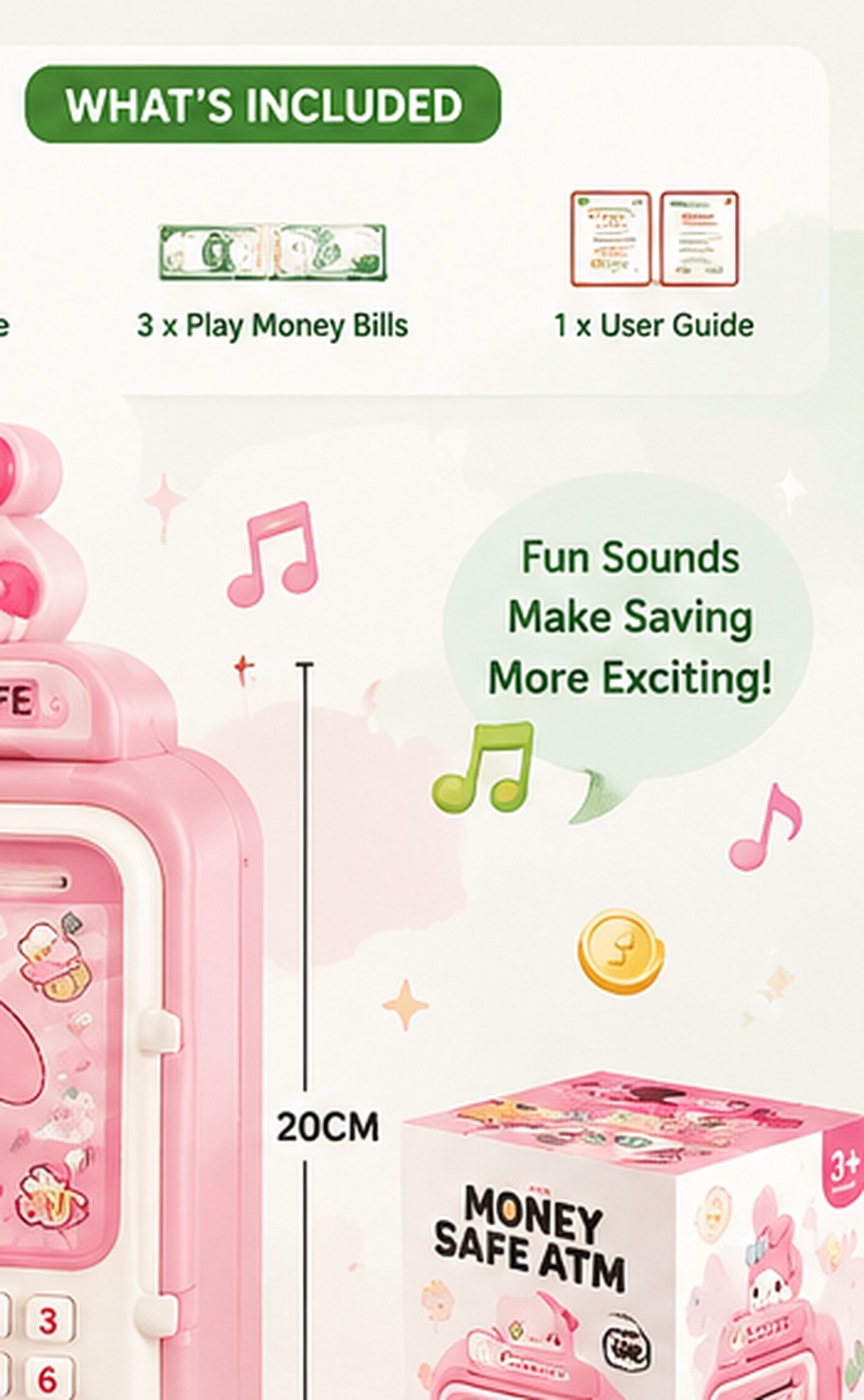 Kids Money Safe ATM