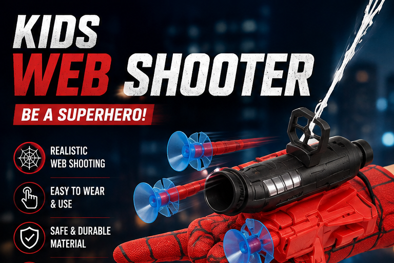 Kids Web Shooter Toy