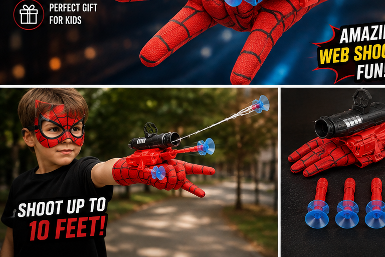 Kids Web Shooter Toy