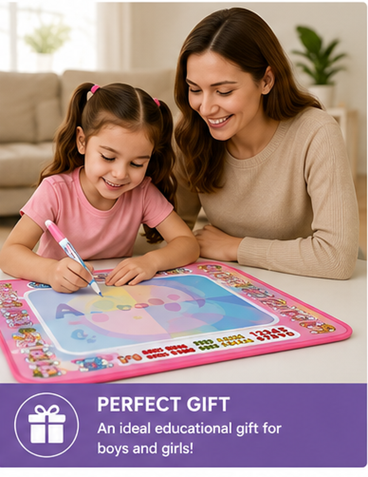 Magical Water Canvas Mat