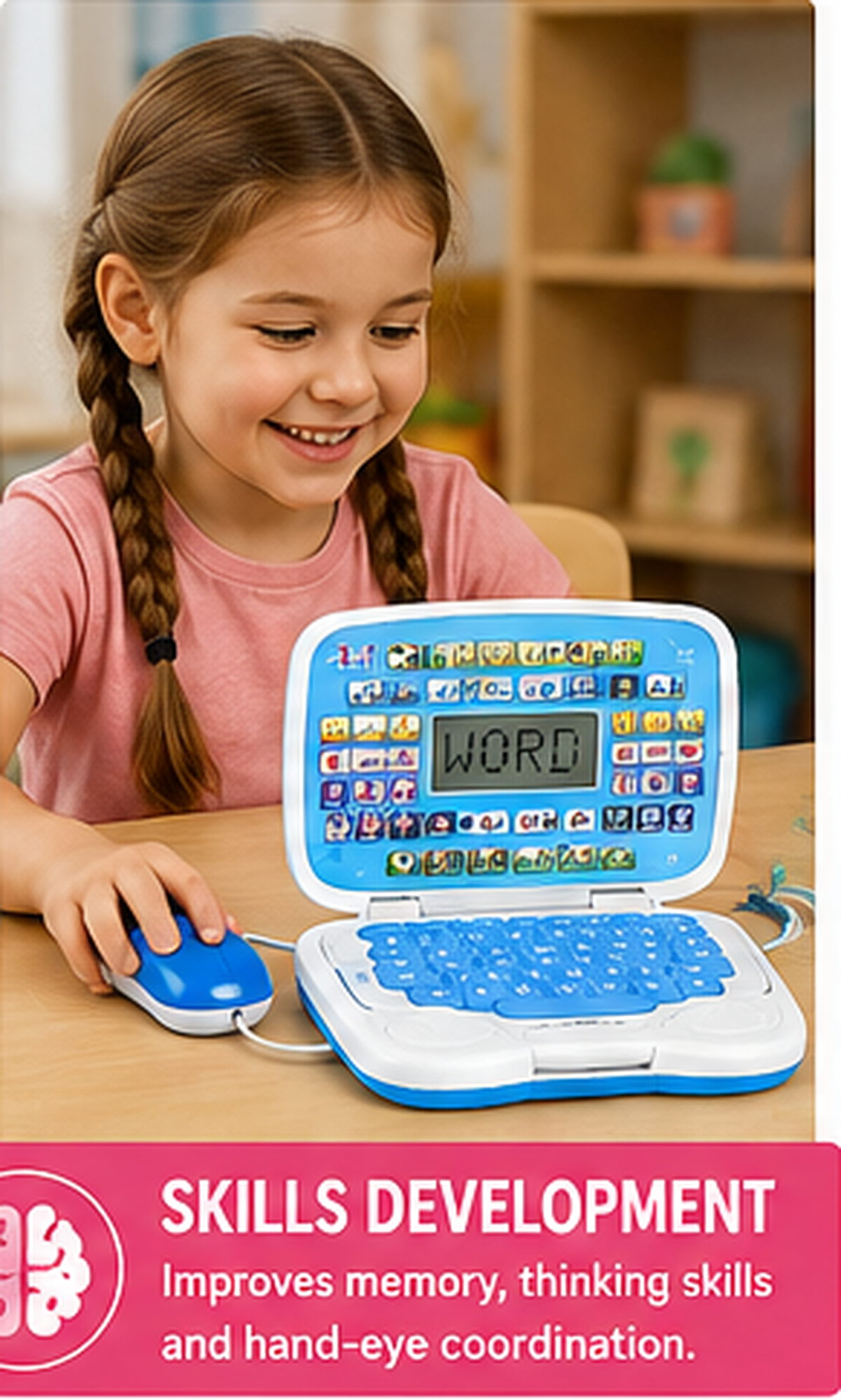 Mini Learning Laptop with Mouse