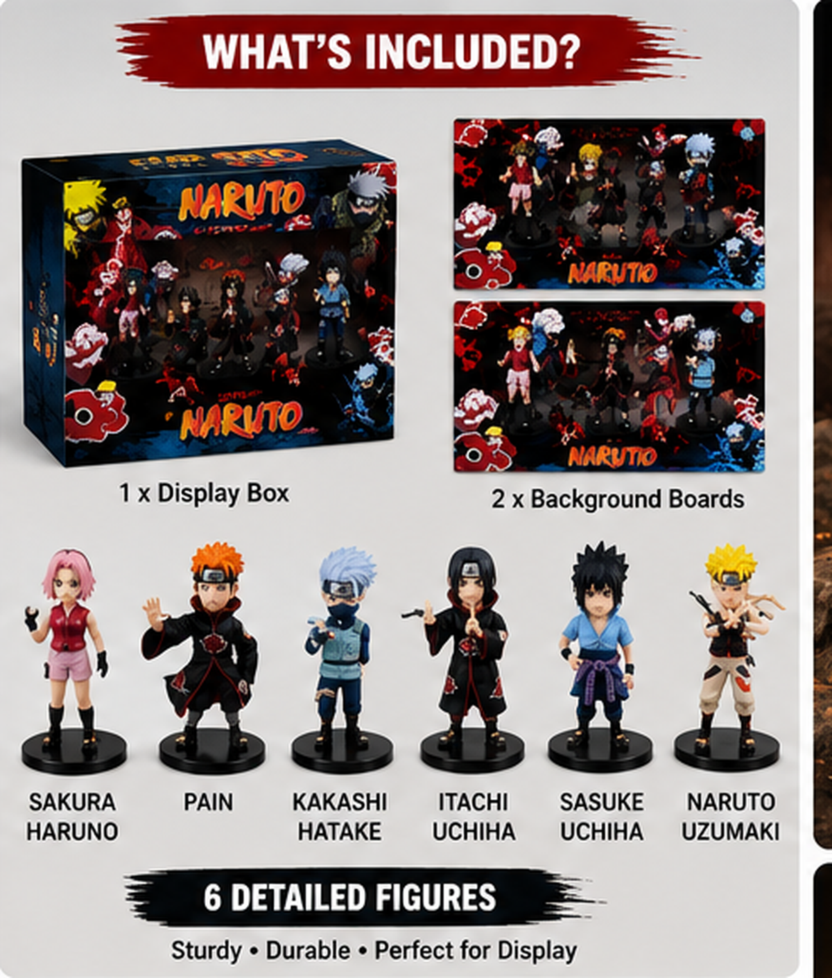 Anime Character Figure Set