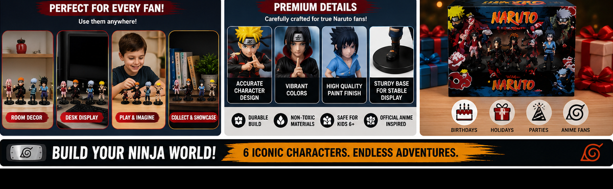 Anime Character Figure Set