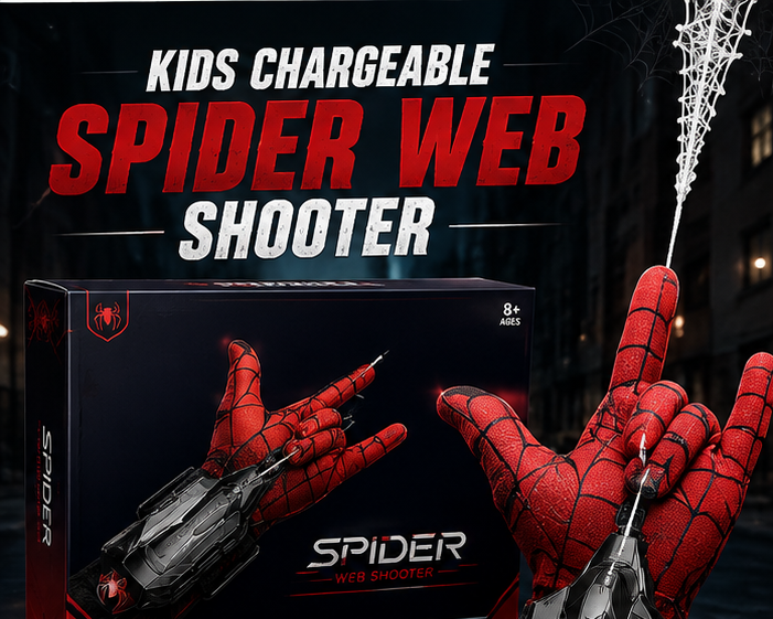 Kids Rechargeable Web Shooter Toy