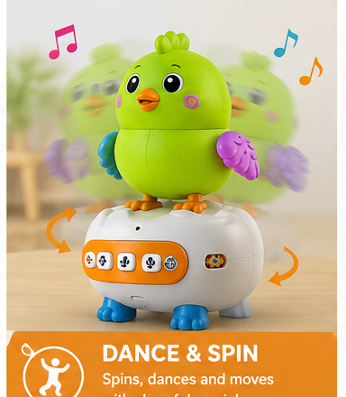 Kids Musical Talking & Dancing Bird Toy