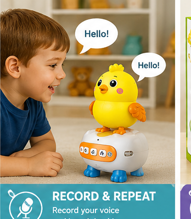 Kids Musical Talking & Dancing Bird Toy