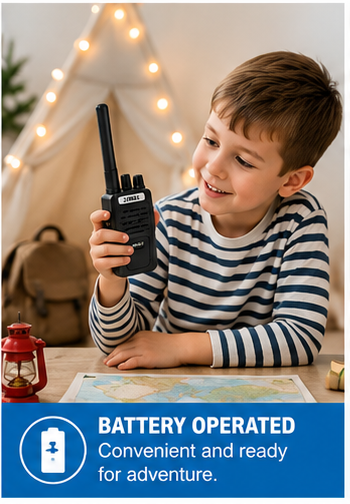 Kids Long-Range Walkie Talkie Set